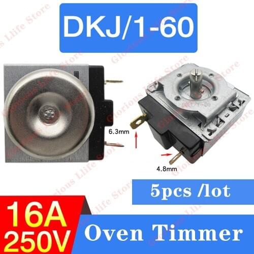 60 Mins DKJ/1 Electric Pressure Cooker Timer mechanical With Bell Electric Oven Accessories