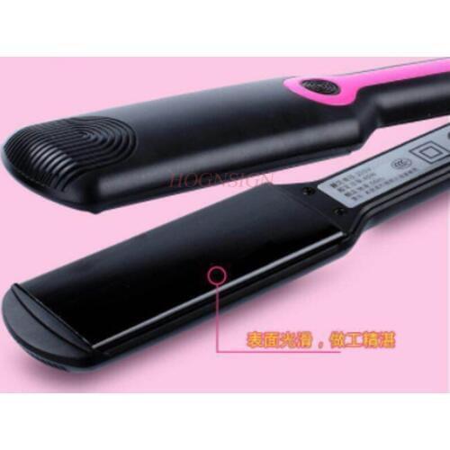 Plywood straight hair curling dual-use buckles ironing board wet and dry ceramic dormitory household portable non-injury hair