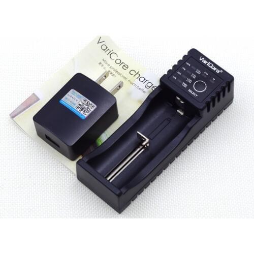VariCore V10 AA AAA SC/S 18650 26650 18350 16340,14500,10440 26500 Lithium Iron 3.2V 1.2V 3.7V NiMH Battery 5V OUT Charger+5V 2A