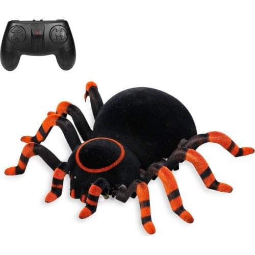 RC Climbing Spider Remote Control Ugly Climbing Car Fun Halloween Creepy Spider Simulation Joke Scary Trick Electronic Spider