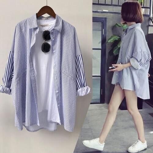 Mazefeng Women's Striped Shirts