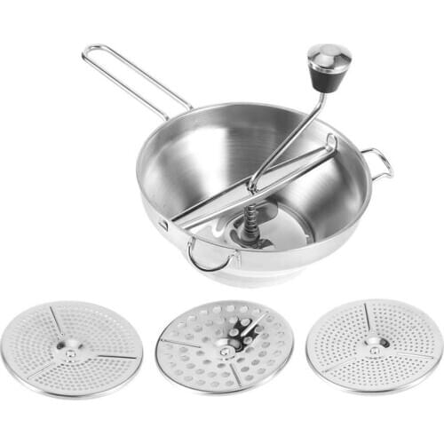 Vegetable Tool Multifunctional Manual Food Mixer Stainless Steel Salad Vegetable Fruit Blender For Kitchen Kitchenware