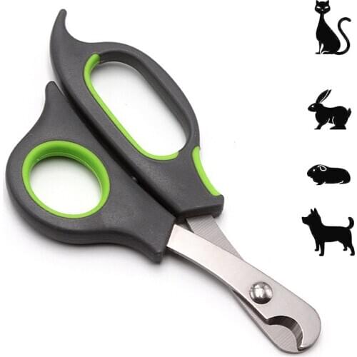 New Professional Pet Dog Cats Nail Clippers Cats Nail Scissors Stainless Steel Grooming Trimmer Dog Nail Clippers Scissors
