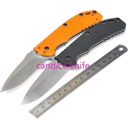 ZT Knife ZT0566 Pocket Folding Knife D2 Blade G10 Handle Ball Bearing Tactical Rescue Hunting Fishing EDC Survival Tool Knives