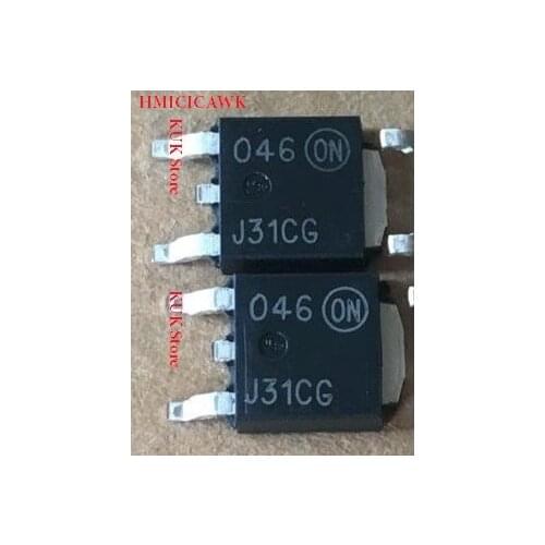 Real Original 100% NEW J31CG J31C MJD31CT4G MJD31CT4 MJD31CG MJD31C DPAK 10PCS/LOT