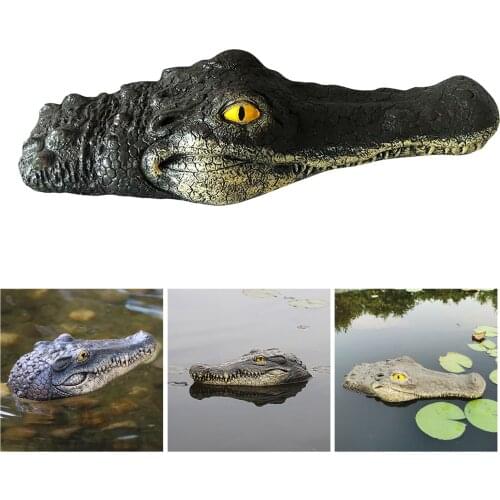 Floating Fish Head Animal Figure Garden Decoration Outdoor Pond Ornament Pool Bird Scarer Yard Garden Decor Accessories#2021