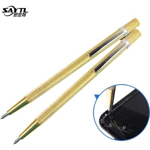SAYTL Professional tile cutter Cutting pen Glass Cutter Carbide Scriber Hard Metal Pen Engraver Glass knife Cutting Tool
