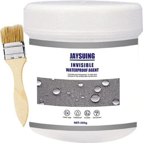 30/100/300g Transparent Waterproof Agent Toilet Anti-Leak Glue Strong Bonding Adhesive Sealant Invisible Glue Bathroom WWO66