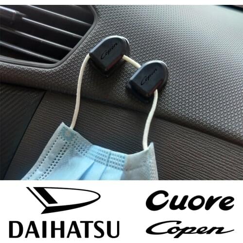 Self Adhesive Car hook concealed multifunctional hook seat hook For Daihatsu D-Base D-R Pico Copen Sirion Mira car accessories