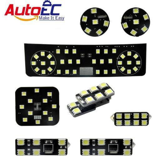 AutoEC 8pcs/set special car Led truck lamp Interior lights Dome&Map Reading Light Lamp kit for SAGITAR #LDK03