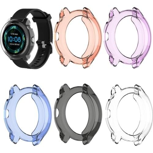 TPU Transparent Watch Cover for Garmin Vivoactive3 Music Full Cover Protection Screen Case Shell for Garmin Vivoactive 3 Music