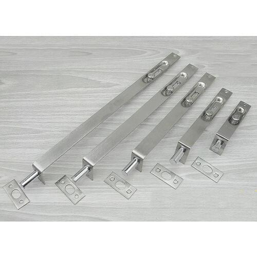 4'' New Stainless Steel Dark Wear Pin Square Door Bolt With Screw