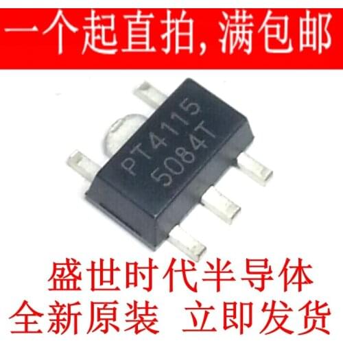 5/PCS NEW Chip SOT-89 SMD Pt4115 Led Constant Current Drive IC/Buck Converter