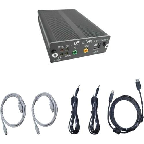 U5 LINK Linker Adapter U5 Radio Connector For YAESU FT-818 FT-817ND 857D 897D CAT CW Data SQL CTS