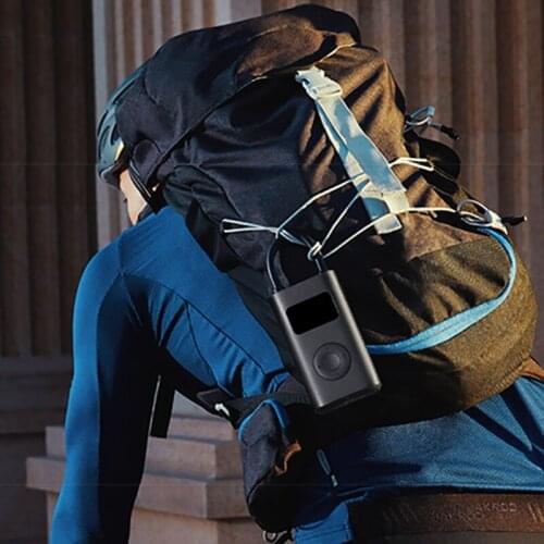 J60F Tire Inflators Portable Air Compressors Electric Cordless Handheld Rechargeable Pump with Pressure Gauge Digital Display