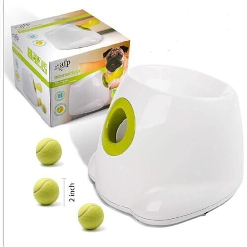 Dog Pet Launcher Dog Serve Interactive Toy Tennis Thrower Automatic Thrower