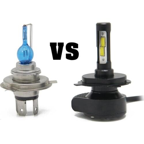 H4 H11 H7 H27 H3 H8 H9 H10 Small Size car led Headlight Mini base perfectly replace origin Bulbs 60W 8000LM CSP chip 12V