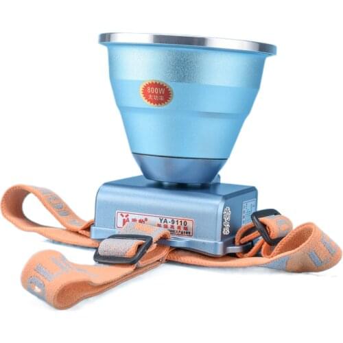 The head-mounted LED light 950 bright headlights lithium rechargeable long-range high-brightness yellow 800W 9110