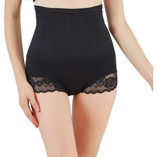 2019 new One Size Womens Mid Waist Tummy Control Body Shaper Briefs Slimming Pants Waist Trainer Belly Slim Panties Shapewear