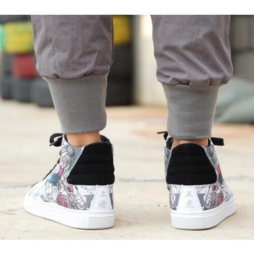 IDX Guan yu Chinese heros culture original comfortable graffiti street work shoes man