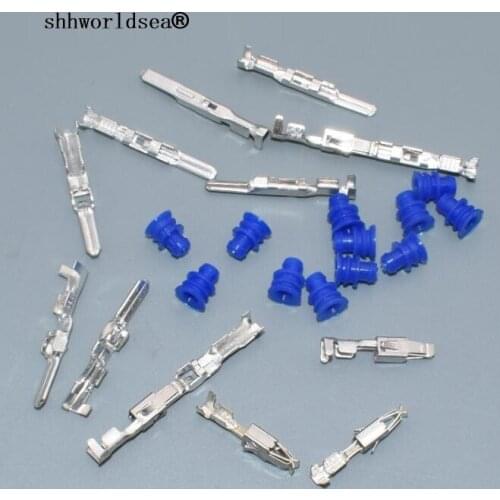 Shhworldsea 20pcs 3.5mm female male 964286-1 for vw for audi