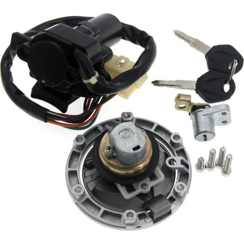 For Kawasaki ER250 300 Z250 Z300 2013 2014 2015 2016 Ignition Switch Lock Motorcycle Fuel gas Tank Cap Cover Seat Handle Locks