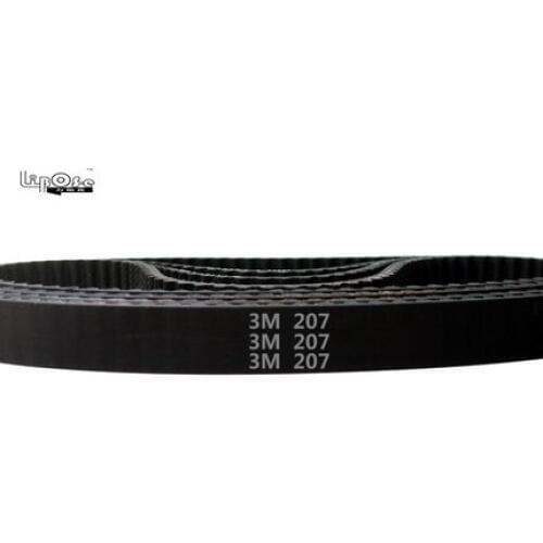 Arc HTD 3M Timing belt C= 204 207 210 213 width 6/9/15mm Teeth 68 69 70 71 HTD3M synchronous 204-3M 207-3M 210-3M 213-3M