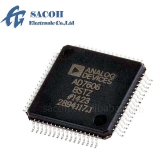 1PCS/lot New Original AD7606BSTZ AD7606BST AD7606 or AD7606BSTZ-6 or AD7606BSTZ-4 LQFP-64 8 Channel Differential DAS