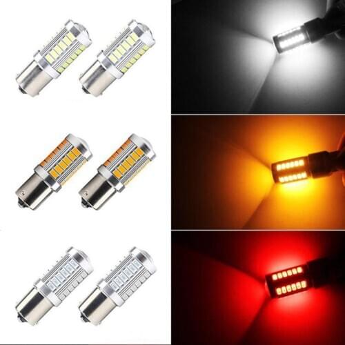 12V 1156 LED Bright Auto Car Tail Brake Turn Signal Light Reverse Lamp Bulb