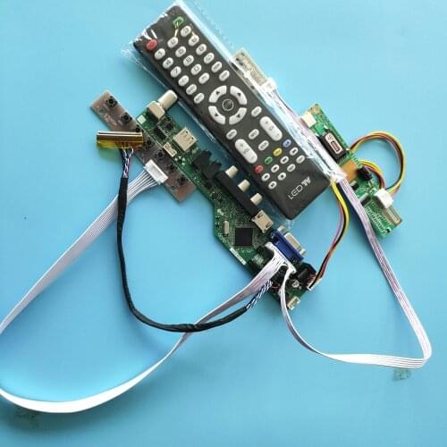 For LP133WX1(TL)(B1) VGA AV TV 1 lamps 13.3" 30pin USB Module Digital SignalNew Driver Board Controller 1280X800