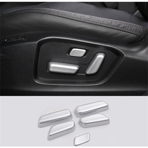For Mazda CX-5 CX5 2017 2018 2019 2020 KF Seat Adjust Switch Button Cover Trim Car Decoration Interior Accessories LHD