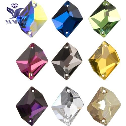 3265 Cosmic Diamond Stones AAAAA Sew On Crystal Rhinestones Glass DIY Needlework Stones For Jewelry Dance Shoes