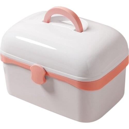 Multi-Purpose Storage Box Container Family First Aid Box Medicine Box Organizer for cosmetics, sewing Personal Health Care EK