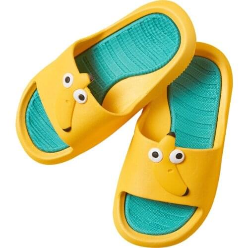 Fashion Childrens Slippers Girls Summer New Brand Cartoon Fruit Home Indoor Cute Baby Sandals Slippers Boys Non-slip Beach Shoe