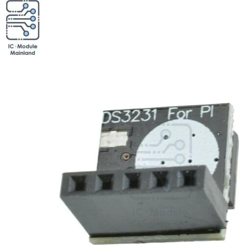 3.3V 5V DIY DS3231 Precision RTC Clock Memory Module Two Calendar Black Without battery For Arduino Raspberry Pi 1Hz-32.768 kHz