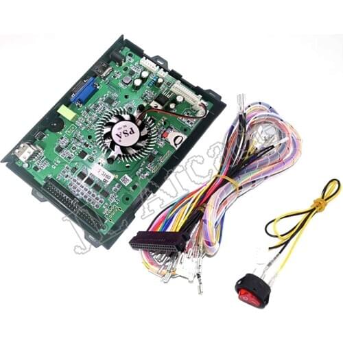 New Pandora 9s 3D Box 4260 in 1 Arcade Multigame Motherboard Pandora PSA PCB Game Board 3 4 Players VGA HDMI for Retro Console