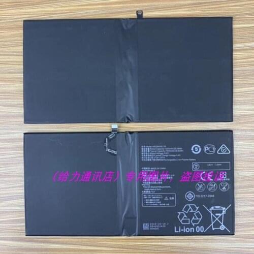 Original Battery HB299418ECW For Huawei MediaPad M5 CMR-W19 CMR-AL09 mobile Phone Battery 7500mAhwith Repair Tools