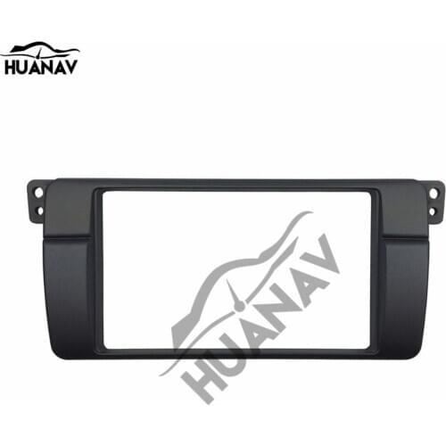 IN Dash Car Radio fascia Adapte Facia for BMW 3-Series (E46) 1998-2005 Double DIN Car Radio Refitting Outter Frame Panel