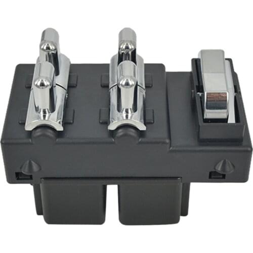 Plastic Window Switch Control Power Master Window Lock Switch Black fits for 98-02 Lincoln Town