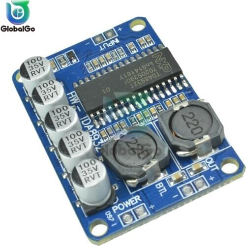Digital power amplifier board module 35w mono amplifier module High-power TDA8932 low power consumption