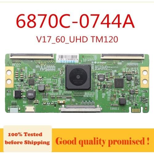 Tcon Board 6870C-0744A V17_60_UHD TM120 TV Board V17 60 UHD for LG...etc. Original Logic Board t-con 6870C 0744A