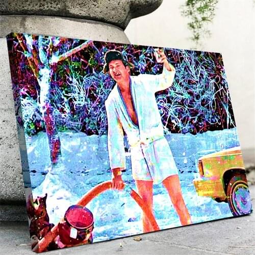Christmas Art Prints Cousin Eddie Poster Painting Canvas Pictures Living Room Wall Art Home Decor Gifts Artwork