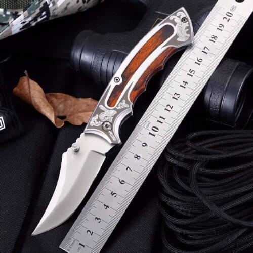 High Hardness Folding Knife Mountain Climbing Camping Fishing knife Outdoor Survival Knife EDC Tools