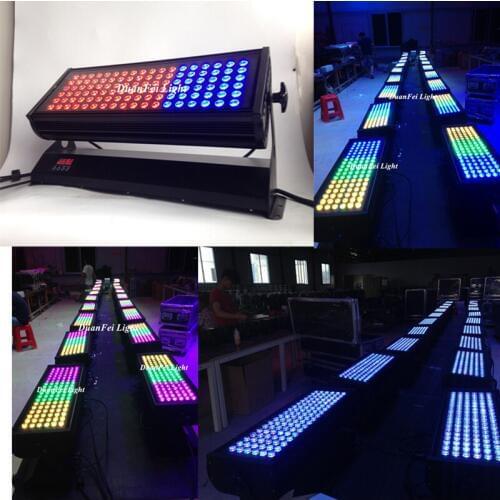 4lot led city color rgb 108x3w 3in1 spotlight led lighting waterproof ip65