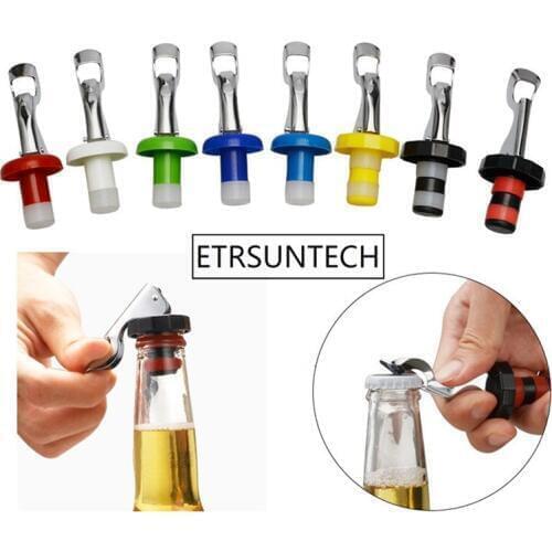 200pcs Beer Bottle Opener Wine Bottle Stopper Plug Sparkling Champagne Sealer Cap Opener Kitchen Tools Accessories Beer Opener