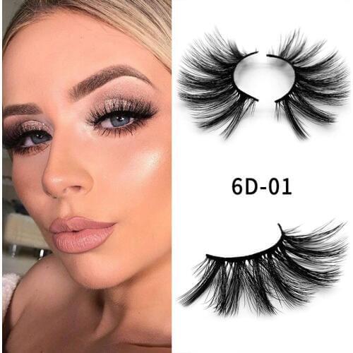 25mm mink 3D hair false eyelashes thick natural super long mink lashes with retail box plastic cotton stalk 500pairs/lot DHL