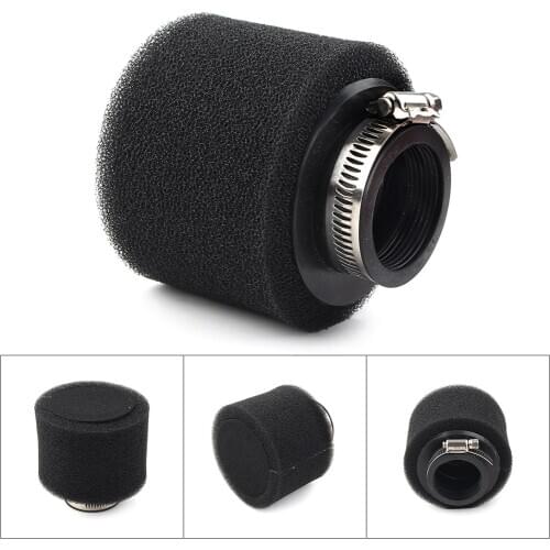 42mm Motorcycle Straight Black Foam Motorcycle Air Filter for 50cc 70cc 90cc 110cc XR50 CRF50 Pit Dirt Bike ATV Quad