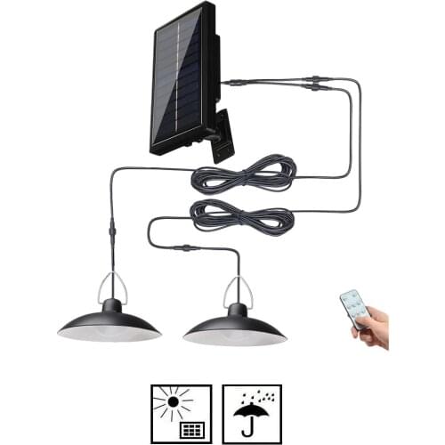 Retro Lampshade Balcony Chicken Coop Waterproof Shed Lamp Hanging Solar Pendant Lights Auto On Off Garden Home Outdoor Indoor Ya