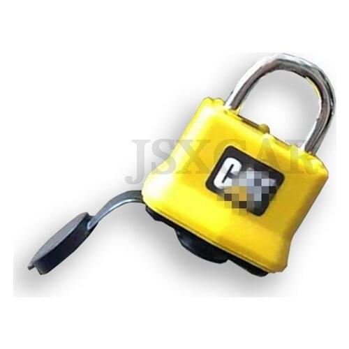 For CATERPILLAR CAT 305 312 320 330 345 349BD excavator accessories anti-theft fuel tank cover special padlock high quality