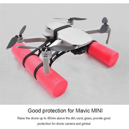 The Accessories of Water Landing Gear Buoyancy Rod Kit Floating kit for DJI Mavic mini 2 Drone Training
